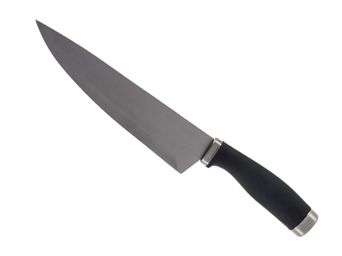 438771 KNIFE WITH BLACK HANDLE AND S/S BLADE 33CM KINVARA ® - Image 1