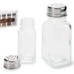 Round spice pots glasses shaker 70ML SET OF 4 VIVALTO