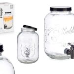 Glass jar 3,8l with a tap VIVALΤO