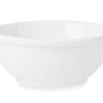 WHITE ROUND BOWL PORCELAIN 650ML 13cm ARTE REGAL