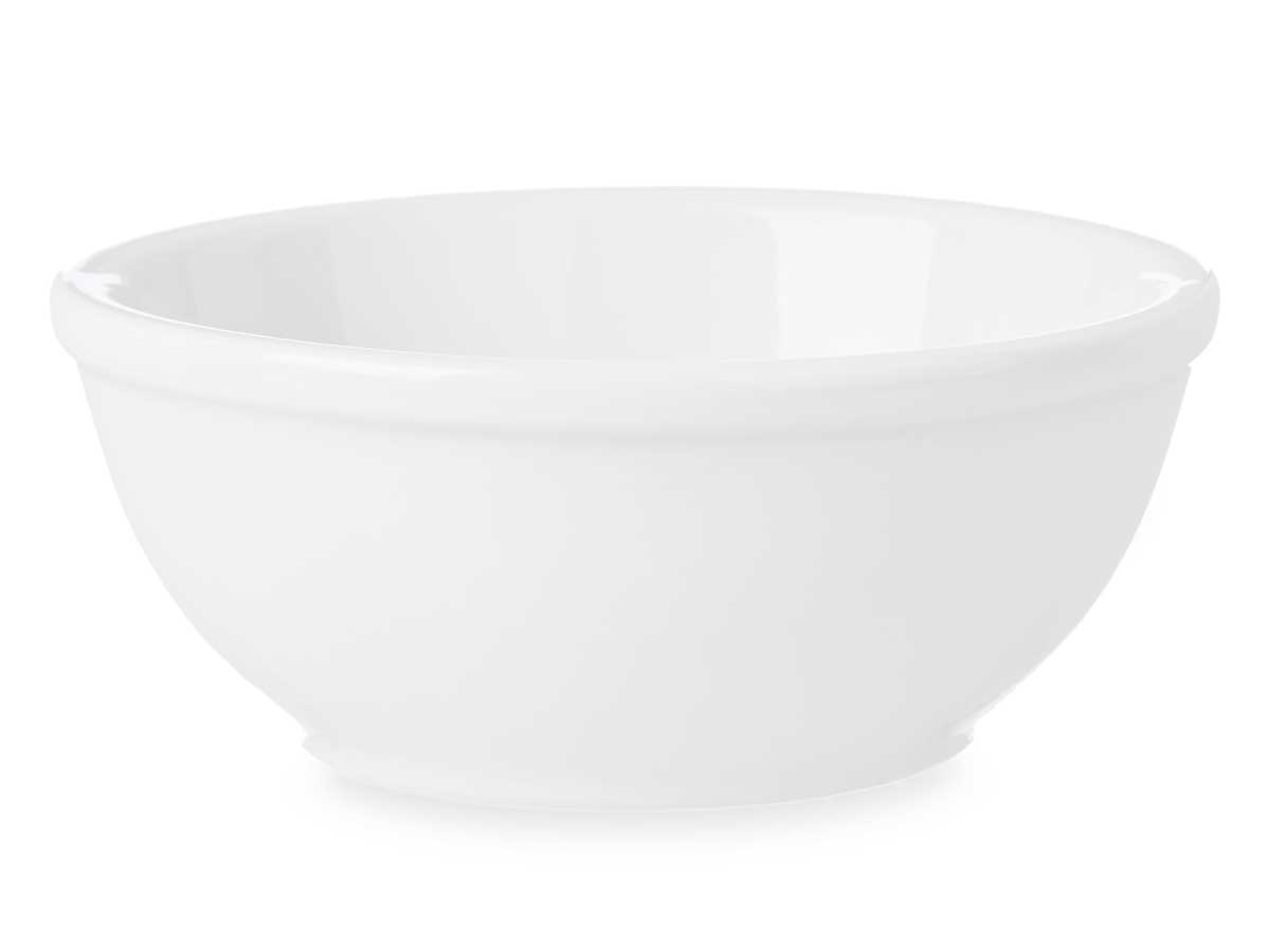 844981-1 WHITE ROUND BOWL PORCELAIN 650ML 13cm ARTE REGAL - Image 1