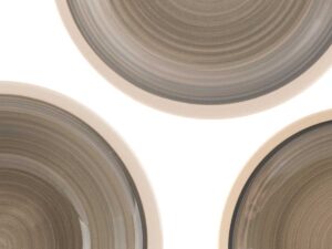 ΣΕΤ ΠΙΑΤΑ ΔΕΙΠΝΟΥ 18ΤΜΧ ΓΚΡΙ STONEWARE VESSIA® - Image 3