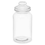 ROUND GLASS JAR WITH LID 1200ml VIVALTO