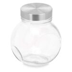 ROUND GLASS JAR WITH LID 460ml VIVALTO®