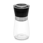 Round glass salt/pepper with mill 170ML VIVALTO