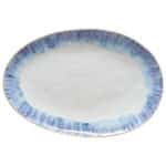 BRISA RIA BLUE OVAL PLATTER  41 x 28.3 H4 cm STONEWARE COSTA NOVA