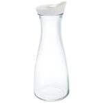 POLYCARBONATE CARAFE WITH POURING LID 1L PC