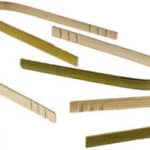 BAMBOO SUSHI  TONG  8CM 100PCS COCKTAIL & APPETIZER STICKS