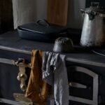 MARIA CLOTH  LINEN NAPKIN  DUST GREY 47X47CM.  COSTA NOVA - Image 3