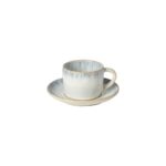 BRISA RIA BLUE TEA CUP & SAUCER 0.23L STONEWARE COSTA NOVA