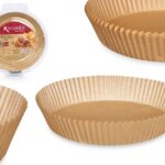 Paper mould air fryer round lrg set 50 pcs KINVARA ®