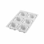 CLOUD 120 - ΦΟΡΜΑ ΣΙΛΙΚΟΝΗΣ ΣΥΝΝΕΦΟ 6ΘΕΣΕΩΝ 71x71 H34MM White Silikomart Italy - Image 2