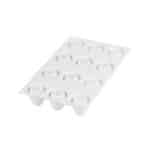 EGG 30 - SILICONE MOULD N.12 EGG30 ø34 H 47 MM White Silikomart Italy - Image 2