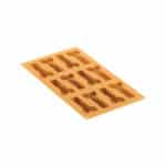 SCAMPO 20 - SILICONE MOULD N.12 81X42 H14MM Yellow Silikomart Italy