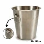 Wine cooler S/S  matt ice bucket w handle  ARTE REGAL