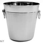 Small iron matt ice bucket w handle 14 x 16 x 13,5 cm ARTE REGAL