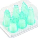 BPC6C - SET 6 POLYCARBONATE PASTRY TUBES Silikomart Italy