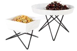 "PRISMA" BUFFET STAND METAL BLACK 26X26Χ10,5EK. APS GERMANY - Image 2