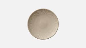 PINE ALMOND ΠΙΑΤΟ ΡΗΧΟ ΣΤΡΟΓΓΥΛΟ ΚΟΥΠΕ 28εκ EMBOSSED ΠΟΡΣΕΛΑΝΗ HEART & SOUL GERMANY