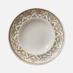 SOULMATE SIENNA SALAD PLATE ROUND FLAT RIM 27cm HEART & SOUL GERMANY
