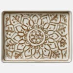 SOULMATE SIENNA PLATTER RECTANGULAR 23X17CM.  HEART & SOUL GERMANY