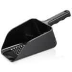 PERFORATED SCOOP BLACK  1200ML P/C Gastroplast NSF®