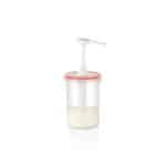 ROUND PUMP DISPENSER 1500ml/pump  TRANSPARENT  P/P Gastroplast NSF®