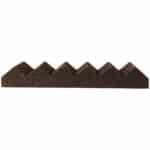 ESCADA Low cork riser 54cm BROWN SMOKED CORK COSTA NOVA