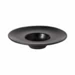 RODA  DEEP ROUND RIMMED  PLATE BLACK 27.6cm COSTA NOVA