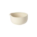 PACIFICA VANILLA MIXING BOWL WITH SPOUT 113CL STONEWARE COSTA NOVA
