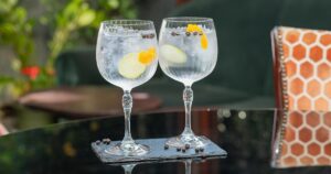AMERICA '20s GIN TONIC 74.5cl GLASS Bormiolli Rocco Italy - Image 4