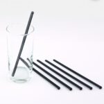 Cocktail stirrer black PS 165mm 200pcs dispenser box SIER