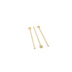 Cocktail stirrer bamboo "curly" 165mm 200pcs dispenser box SIER