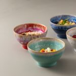 LATTE BOWLS AQUA ΜΠΩΛ ΣΤΡΟΓΓΥΛΟ SET4pcs 15ΕΚ 0,55L STONEWARE COSTA NOVA - Image 4