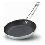 Aluminum frying pan with one handle with heat-resistant sheath 28cm 3mm FASA Italy
