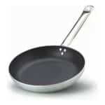 Aluminum frying pan with one handle with heat-resistant sheath 32cm 3mm FASA Italy