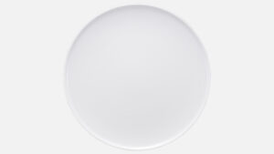 SMART PIZZA DISH PLATΕ COUP 32CM WHITE PORCELAIN BAUSCHER GERMANY