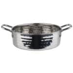 "MUMBAI" Small Pot s/s hammered look 15,5x5cm. APS GERMANY