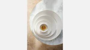 PURITY REFLECTIONS ΠΙΑΤΑΚΙ ΤΣΑΓΙΟΥ ΠΟΡΣΕΛΑΝΗ 16 ΕΚ. Λευκή Πορσελάνη BAUSCHER GERMANY - Image 3