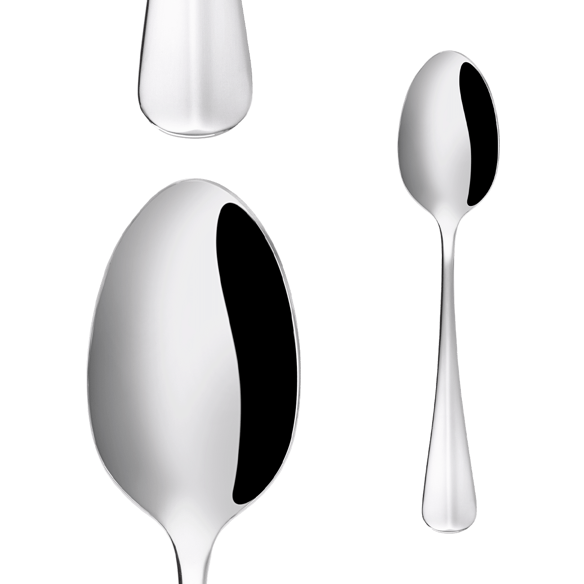 100502 BAGUETTE ORIGINAL ALL MIRROR Κουταλι ΟΡΕΚΤΙΚΟΥ 18,2cm 58g 18/10 SOLA SWISS - Image 1