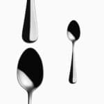 BAGUETTE ORIGINAL ALL MIRROR Tea SPOON 14,6cm 31g 18/10 SOLA SWISS