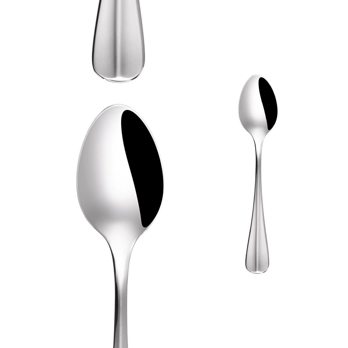 100505 BAGUETTE ORIGINAL ALL MIRROR Κουταλι Εσπρεσσο 11,5cm 16g 18/10 SOLA SWISS - Image 1