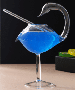 FLAMINGO STEMMED GLASS 185ML - Image 4