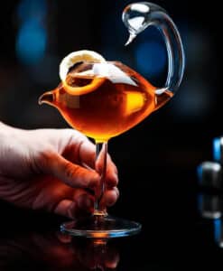 FLAMINGO STEMMED GLASS 185ML - Image 5