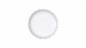 EDGE PLATE FLAT ROUND 15CM Bauscher Germany