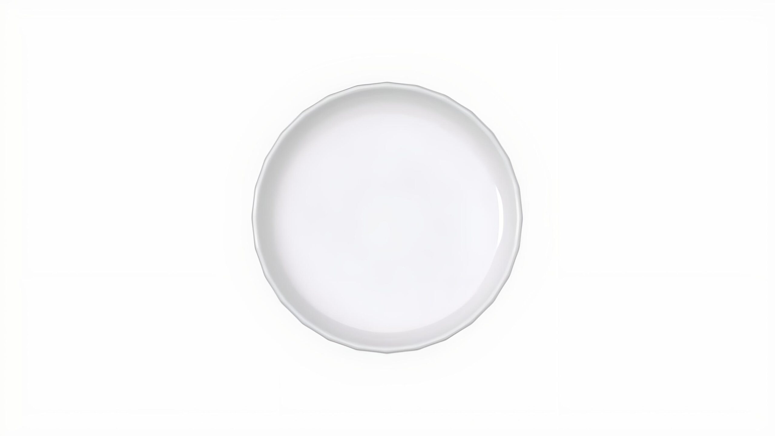676181511000000-auf-Bauscher-Edge-Plate-White-pxbee-minitools-enhance-202512019938 EDGE PLATE FLAT ROUND 15CM Bauscher Germany - Image 1