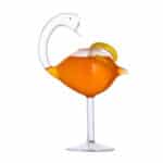 FLAMINGO STEMMED GLASS 185ML