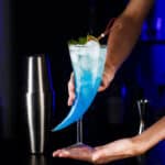 ΓΥΑΛΙΝΟ ΠΟΤΗΡΙ COCTAIL ΣΕ ΣΧΗΜΑ ΚΕΡΑΤΟ 400ML - Image 2