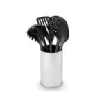 SET 5 STEEL UTENSIL HOLDER KINVARA