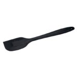 Large silicone spatula black 28 cm ILSA Italy